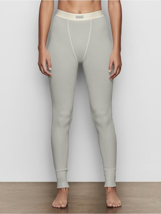 SKIMS Pants - Skims Ribbed Long John Leggings sz XL